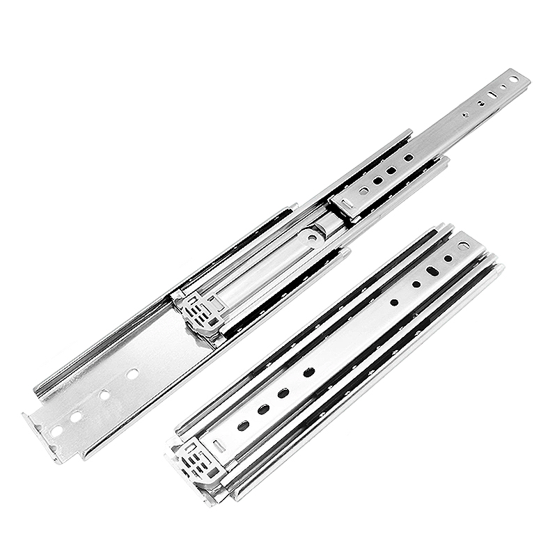 45 Wide 13 Thick Steel Ball Industrial Telescopic Slide Rail
