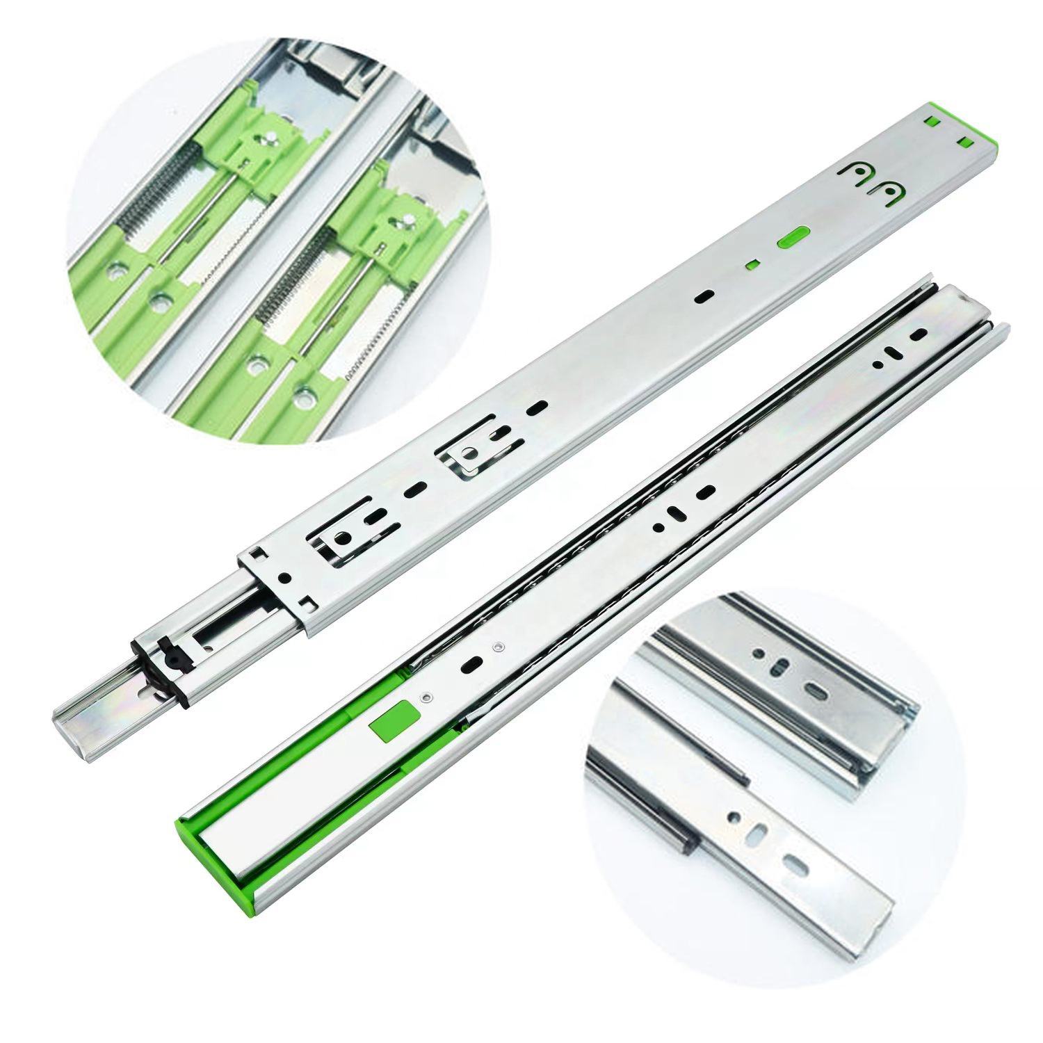 Drawer Slides Drawer Rail Furniture Ball Bearing Telescopic 