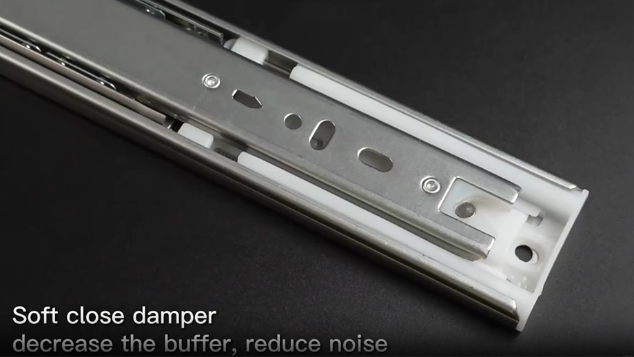 Ball Bearing Telescopic Push to Open Soft Close Slide Video,